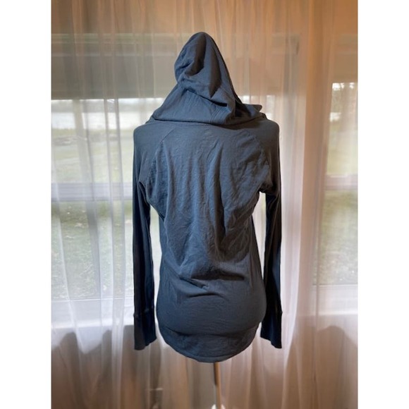Nike Size Medium Women's Hoodie Blue‎ Long-Sleeve - Picture 2 of 4